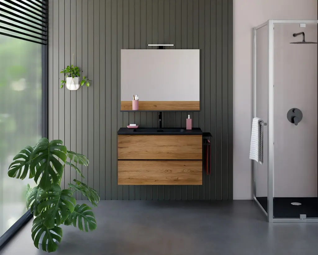 LOFT-GAME Meuble sous-vasque 100 cm