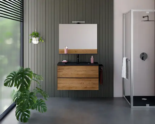 LOFT-GAME Meuble sous-vasque 100 cm