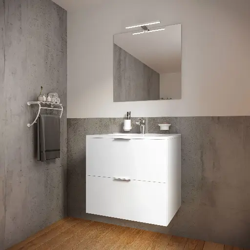 EURO PACK Meuble sous-vasque 60 cm tiroirs